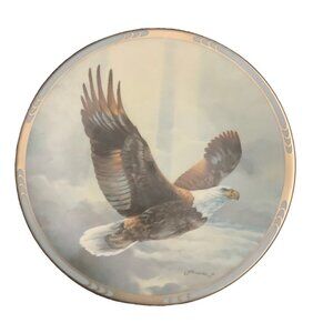 Vtg 1987 Hour of Power Eagle Plate Rise Above the Storm 8.5" Mario Fernandez